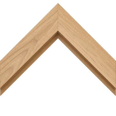 Natural oak frame concept