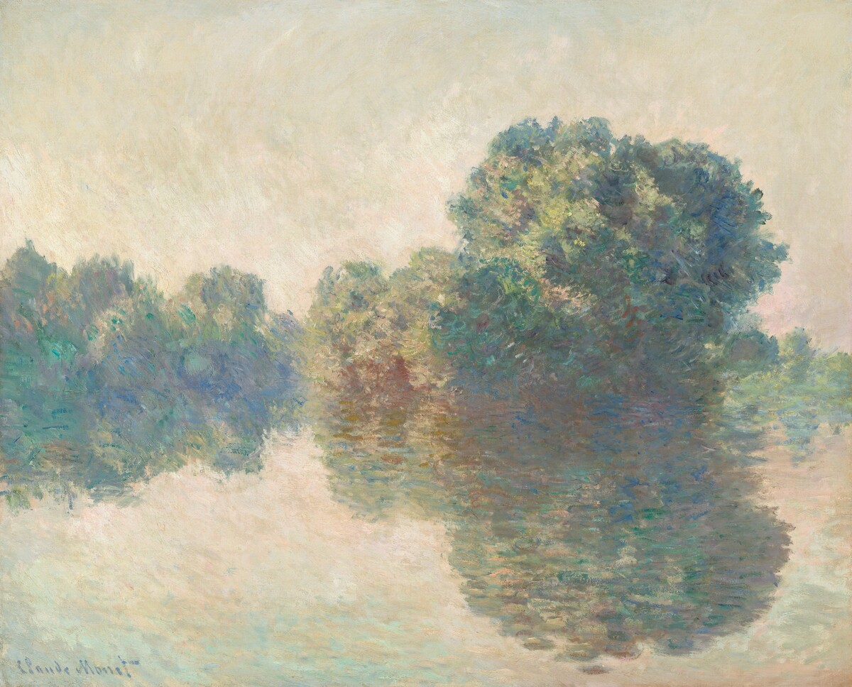 The Seine at Giverny by Claude Monet — historical reference