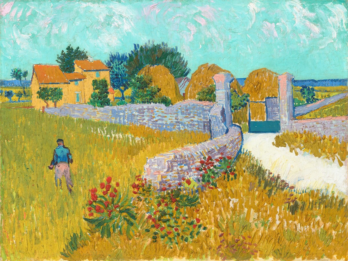 Farmhouse in Provence by Vincent van Gogh — historical reference
