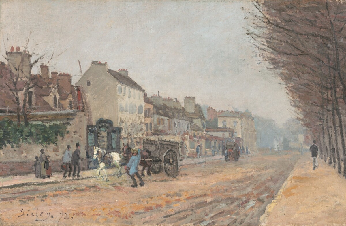 Boulevard Héloïse, Argenteuil by Alfred Sisley — historical reference