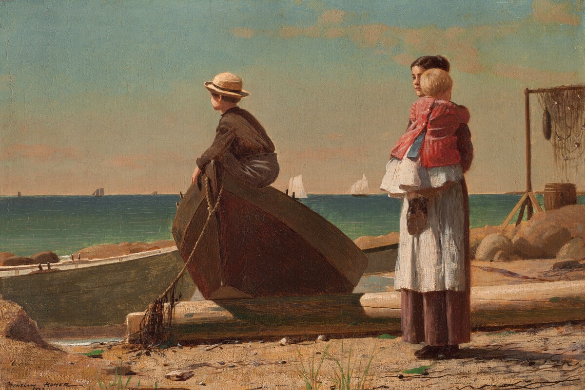 Dad's Coming! by Winslow Homer — historical reference