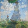 Woman with a Parasol - Madame Monet and Her Son by Claude Monet — historical reference, not a studio sample